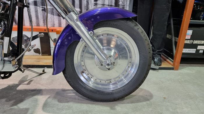 2002 Harley-davidson FLSTF FAT BOY Concord Purple