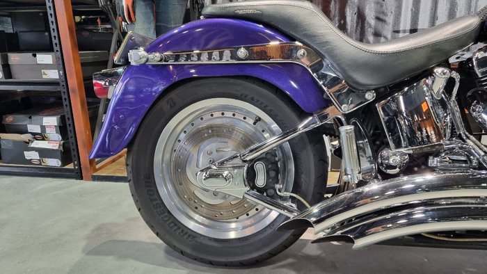 2002 Harley-davidson FLSTF FAT BOY Concord Purple
