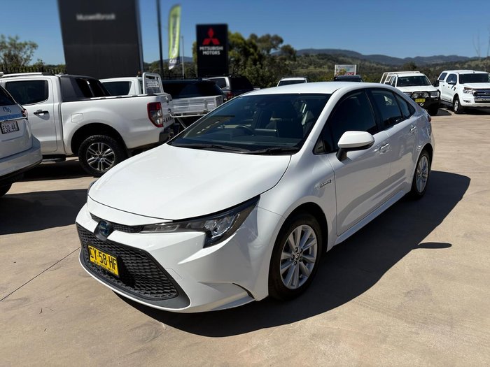 2021 Toyota Corolla Ascent Sport Hybrid ZWE211R Glacier White