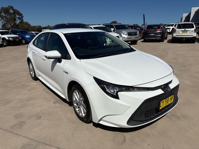 2021 Toyota Corolla Ascent Sport Hybrid ZWE211R Glacier White