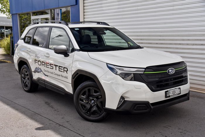 2025 Subaru Forester Sport S6 MY26 AWD Crystal White