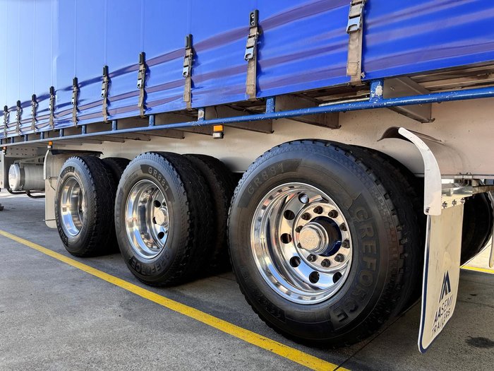 2022 Maxitrans St3 22 Pallet Sd Curtain Sider, R/T Rated