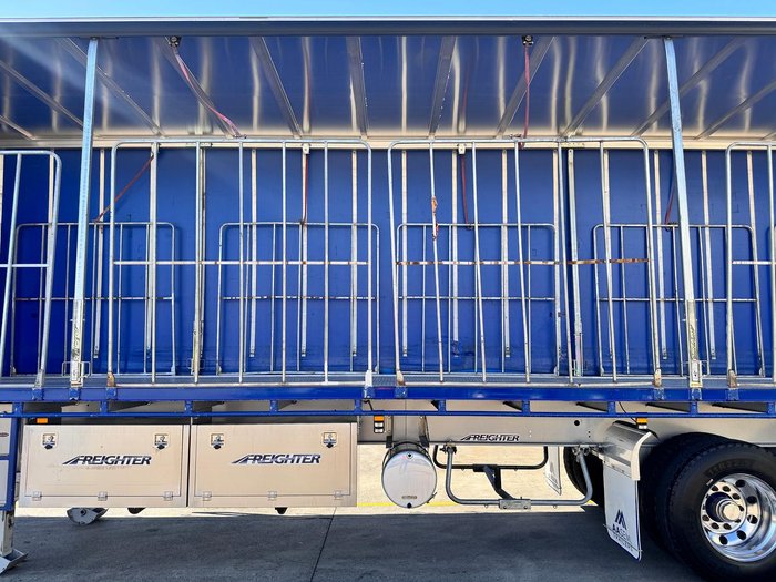 2022 Maxitrans St3 22 Pallet Sd Curtain Sider, R/T Rated
