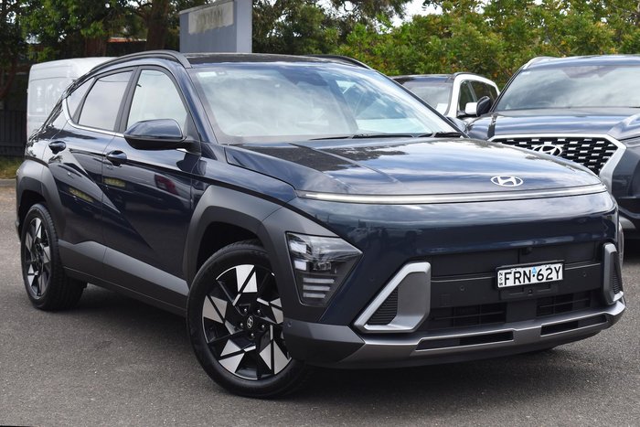 2025 Hyundai Kona Hybrid Premium SX2.V2 MY25 Denim Blue