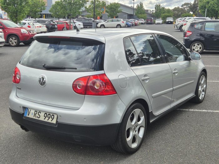 2007 Volkswagen Golf GTI V MY08 Reflex Silver