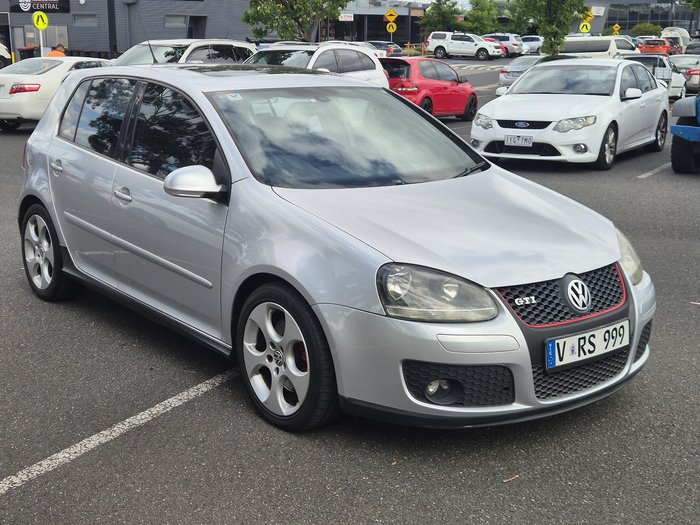 2007 Volkswagen Golf GTI V MY08 Reflex Silver