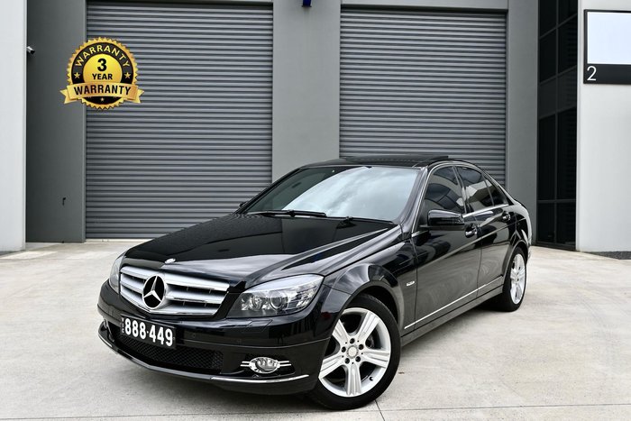 2009 Mercedes-Benz C-Class C200 Kompressor Avantgarde W204 Black