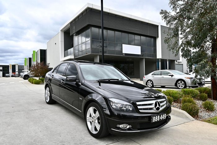 2009 Mercedes-Benz C-Class C200 Kompressor Avantgarde W204 Black