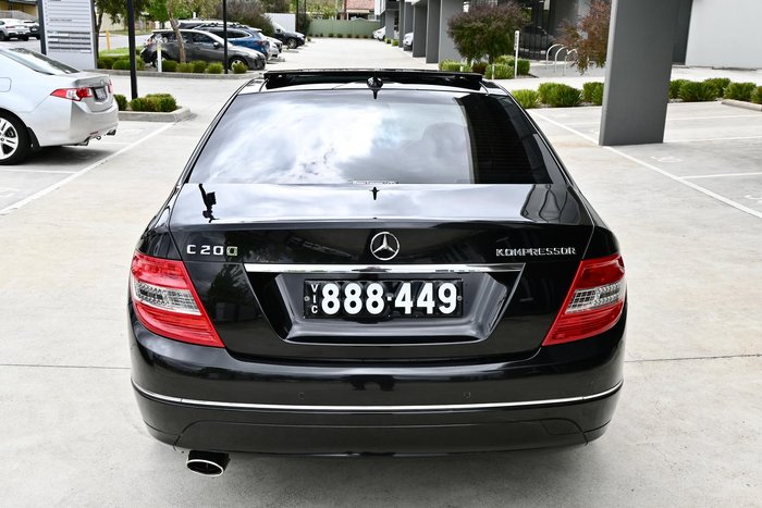 2009 Mercedes-Benz C-Class C200 Kompressor Avantgarde W204 Black