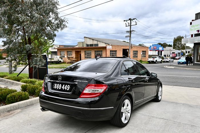 2009 Mercedes-Benz C-Class C200 Kompressor Avantgarde W204 Black