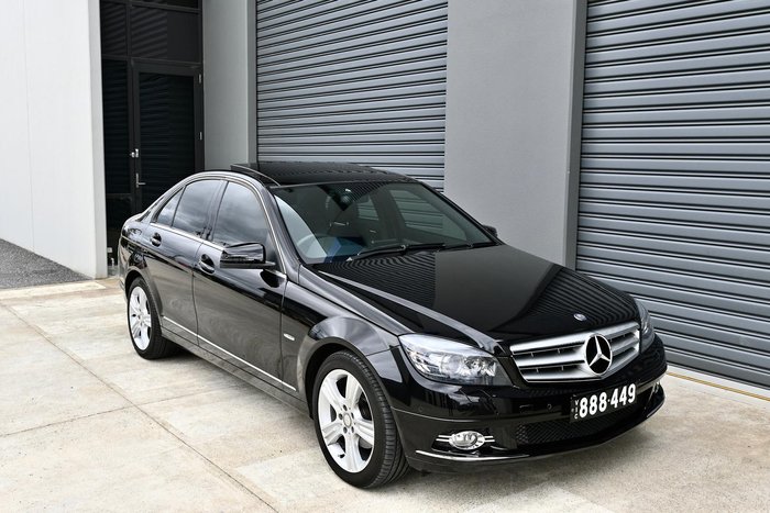 2009 Mercedes-Benz C-Class C200 Kompressor Avantgarde W204 Black