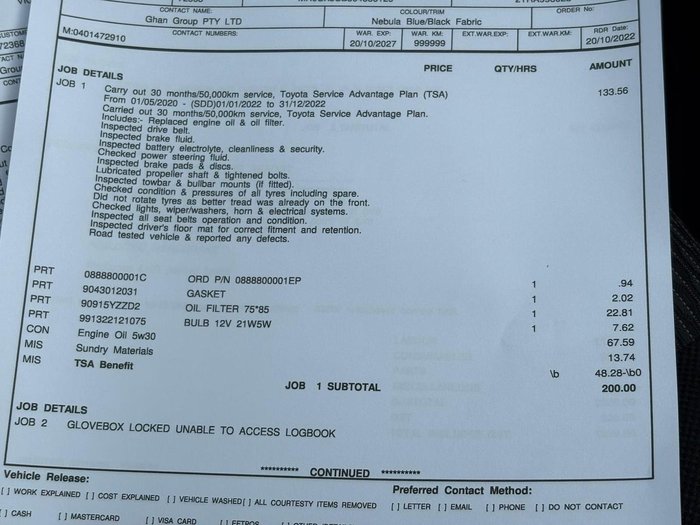 2022 Toyota Hilux Workmate