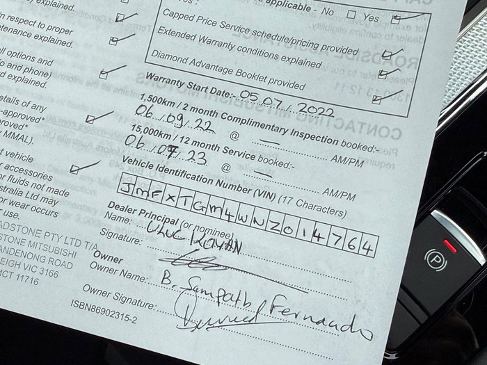 2022 Mitsubishi Outlander Exceed Tourer