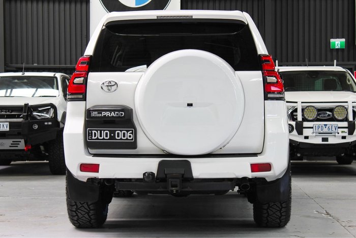 2023 Toyota Landcruiser Prado GX GDJ150R 4X4 Dual Range Glacier White