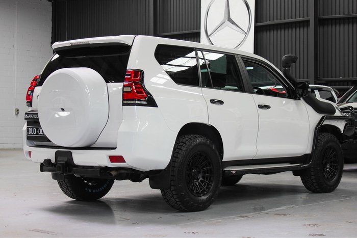 2023 Toyota Landcruiser Prado GX GDJ150R 4X4 Dual Range Glacier White