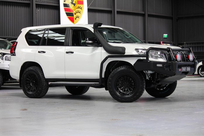 2023 Toyota Landcruiser Prado GX GDJ150R 4X4 Dual Range Glacier White