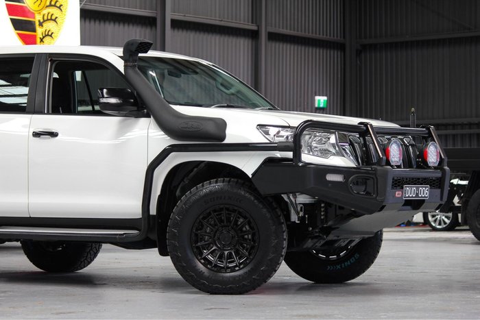 2023 Toyota Landcruiser Prado GX GDJ150R 4X4 Dual Range Glacier White