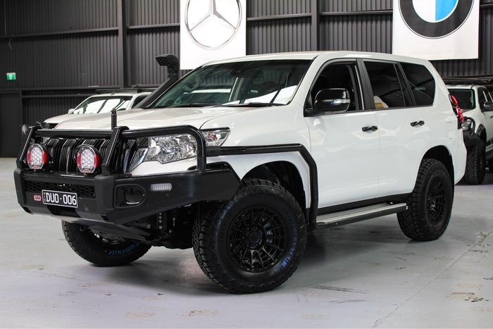 2023 Toyota Landcruiser Prado GX GDJ150R 4X4 Dual Range Glacier White