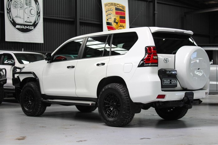 2023 Toyota Landcruiser Prado GX GDJ150R 4X4 Dual Range Glacier White