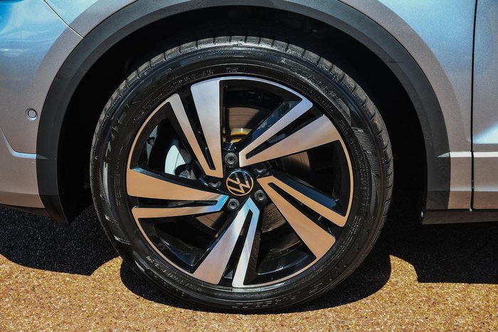 2022 Volkswagen T-Roc 140TSI R-Line D11 MY22 Four Wheel Drive Pyrite Silver