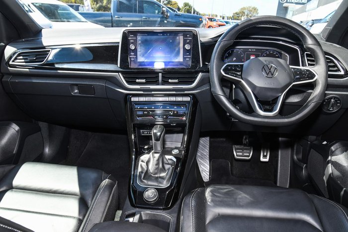 2022 Volkswagen T-Roc 140TSI R-Line D11 MY22 Four Wheel Drive Pyrite Silver