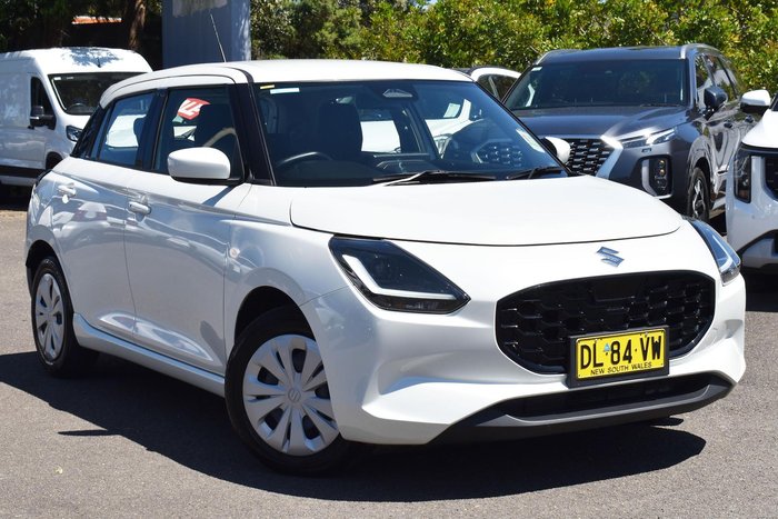 2024 Suzuki Swift Hybrid UZ Pure White