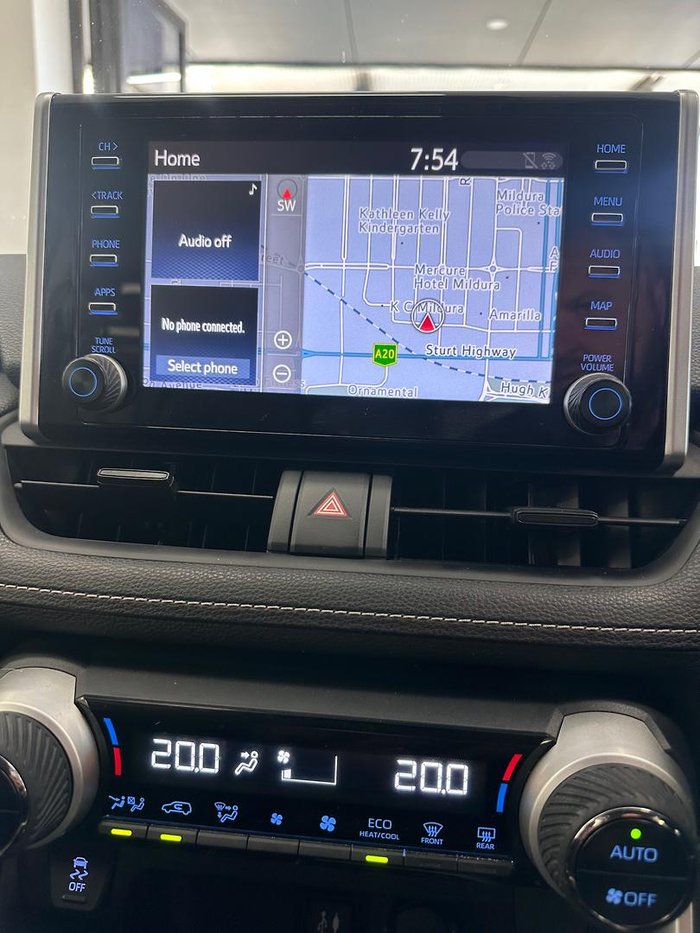 2019 Toyota RAV4 GXL AXAH54R 4X4 On Demand Glacier White