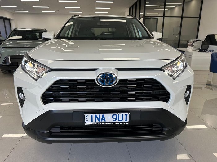 2019 Toyota RAV4 GXL AXAH54R 4X4 On Demand Glacier White