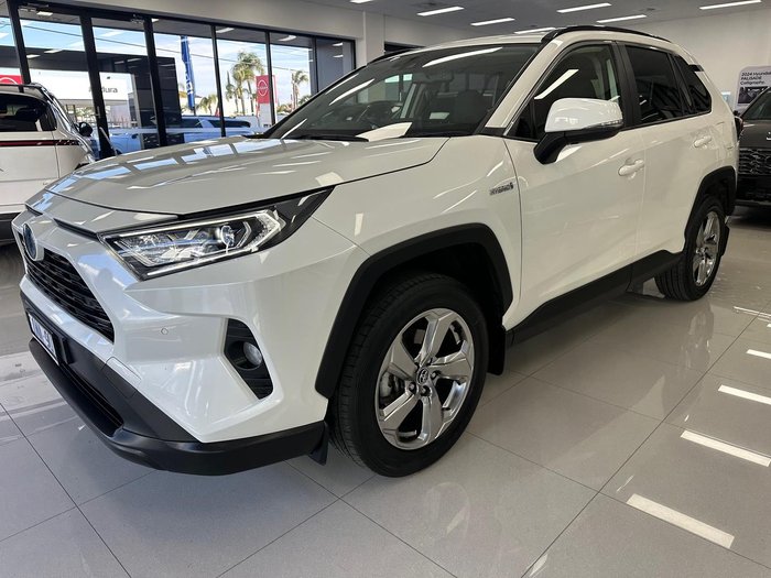 2019 Toyota RAV4 GXL AXAH54R 4X4 On Demand Glacier White