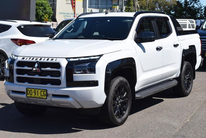 2024 Mitsubishi Triton GSR MV MY25 4X4 Dual Range White Diamond