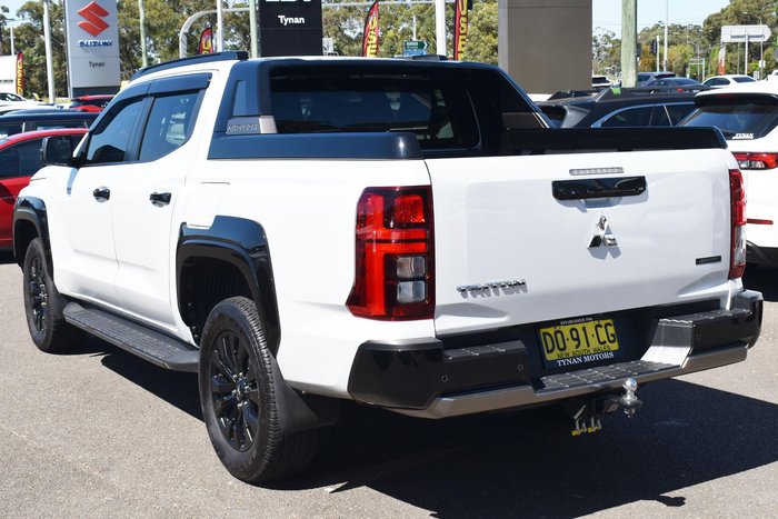 2024 Mitsubishi Triton GSR MV MY25 4X4 Dual Range White Diamond
