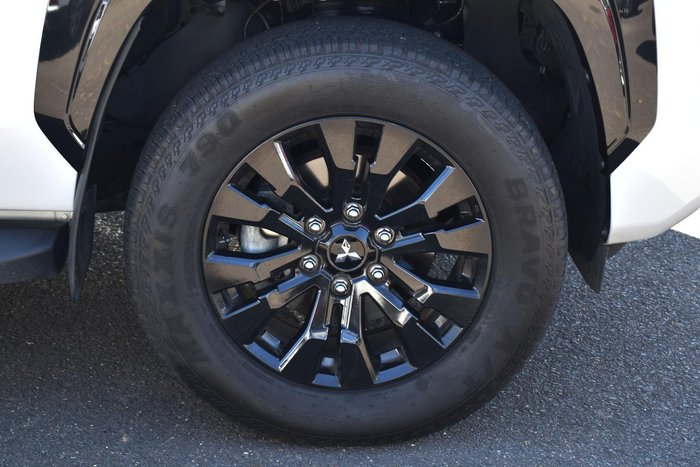 2024 Mitsubishi Triton GSR MV MY25 4X4 Dual Range White Diamond