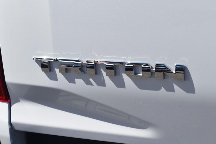 2024 Mitsubishi Triton GSR MV MY25 4X4 Dual Range White Diamond