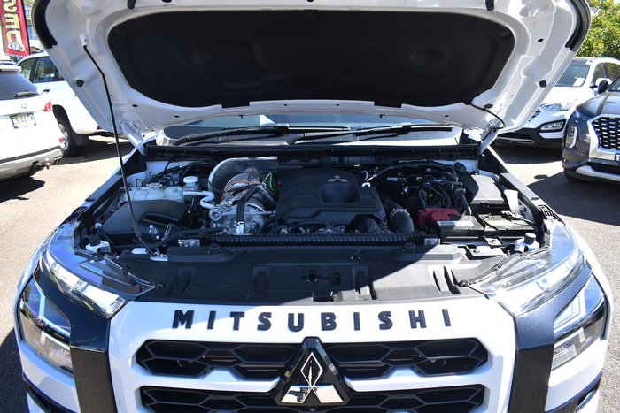 2024 Mitsubishi Triton GSR MV MY25 4X4 Dual Range White Diamond