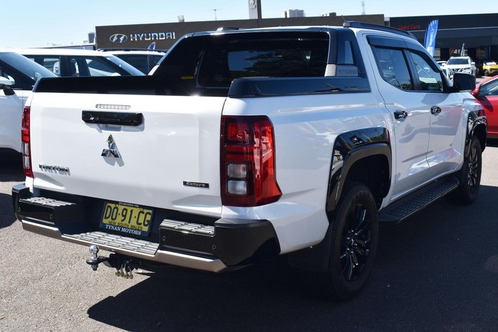 2024 Mitsubishi Triton GSR MV MY25 4X4 Dual Range White Diamond