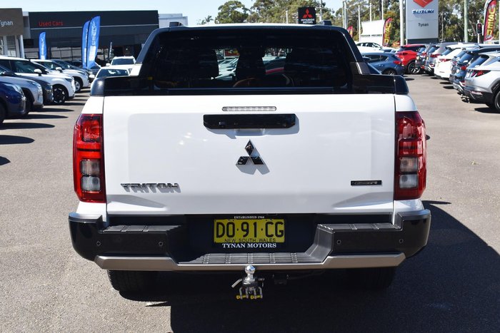 2024 Mitsubishi Triton GSR MV MY25 4X4 Dual Range White Diamond