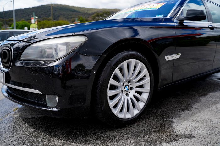 2010 BMW 7 Series 740Li F02 MY10 Black Sapphire