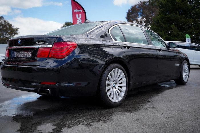 2010 BMW 7 Series 740Li F02 MY10 Black Sapphire