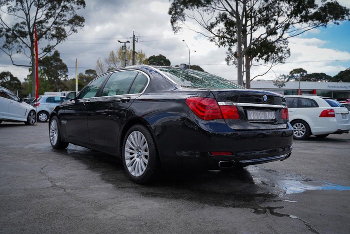 2010 BMW 7 Series 740Li F02 MY10 Black Sapphire