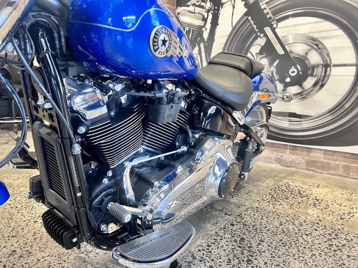 2025 Harley-Davidson Fat Boy 117 (FLFB) Softail Blue