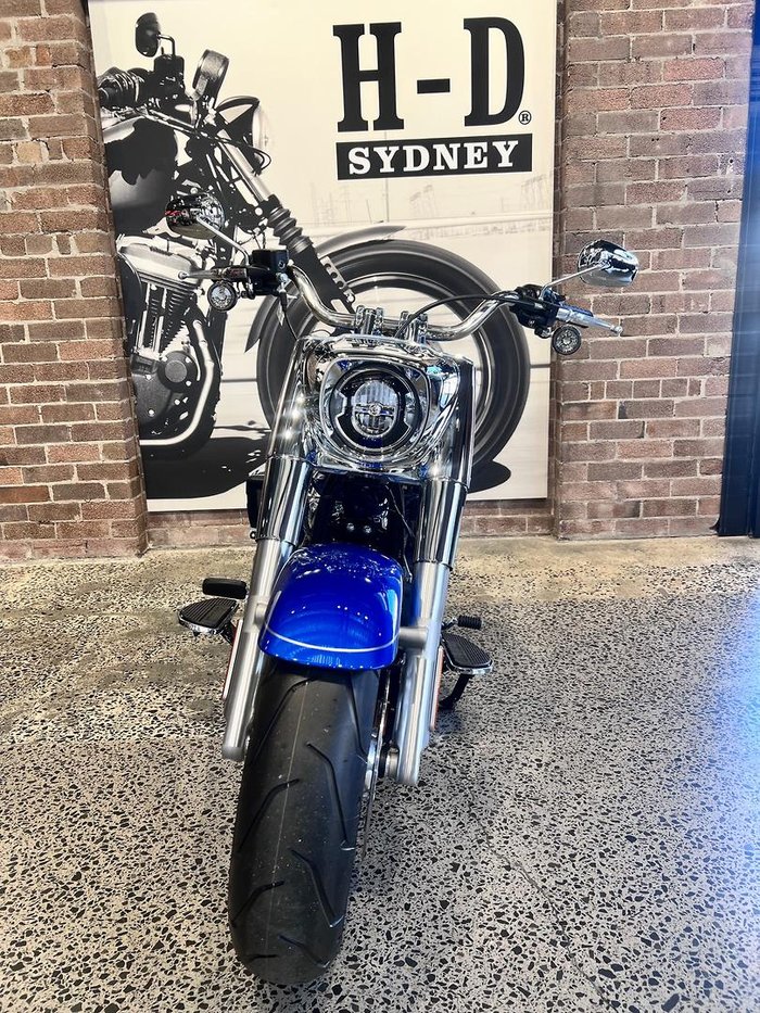 2025 Harley-Davidson Fat Boy 117 (FLFB) Softail Blue