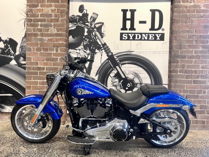 2025 Harley-Davidson Fat Boy 117 (FLFB) Softail Blue