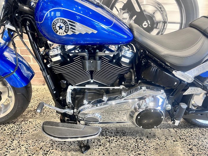2025 Harley-Davidson Fat Boy 117 (FLFB) Softail Blue