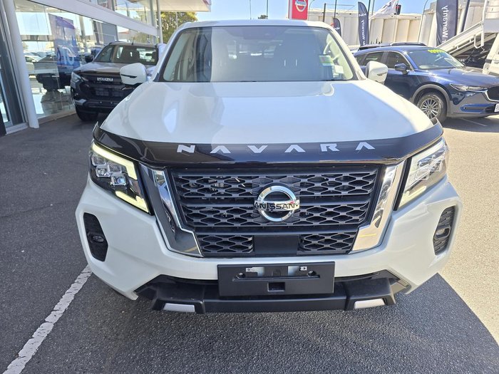 2025 Nissan Navara ST-X D23 MY25 4X4 Dual Range White Pearl