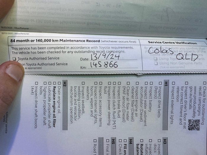 2021 Toyota Hilux SR Hi-Rider