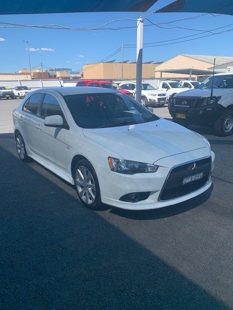 2014 Mitsubishi Lancer GSR CJ MY14.5 WHITE