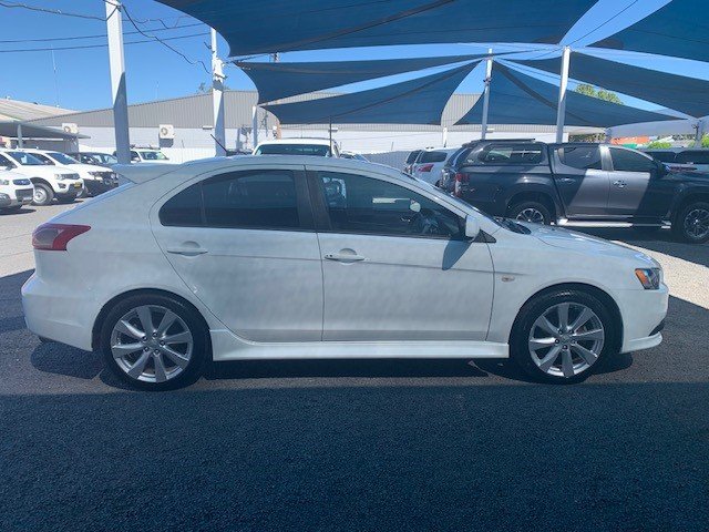 2014 Mitsubishi Lancer GSR CJ MY14.5 WHITE