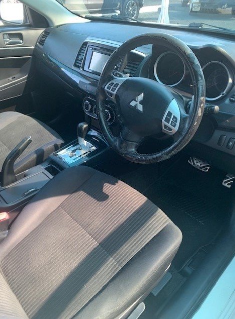 2014 Mitsubishi Lancer GSR CJ MY14.5 WHITE