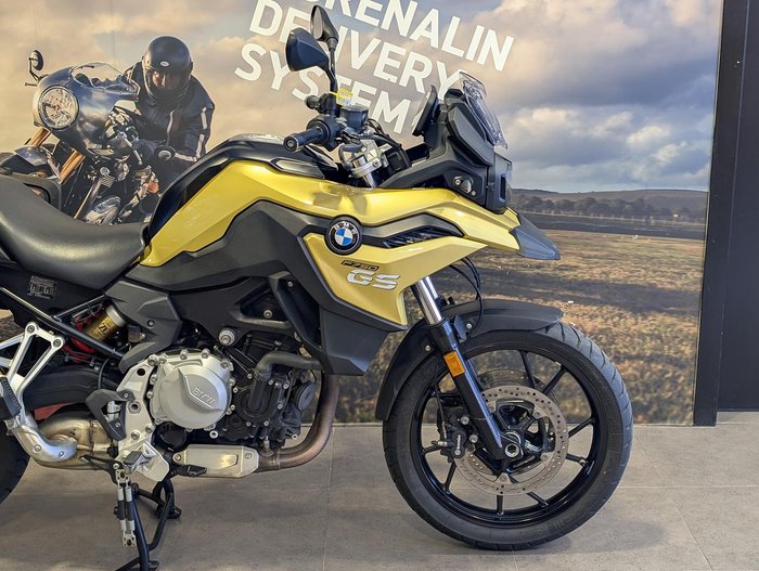 2018 BMW F 750 GS F 750 Yellow