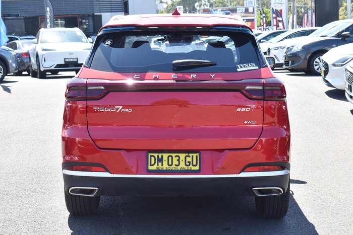 2023 Chery Tiggo 7 Pro Ultimate AWD MY23 AWD Red